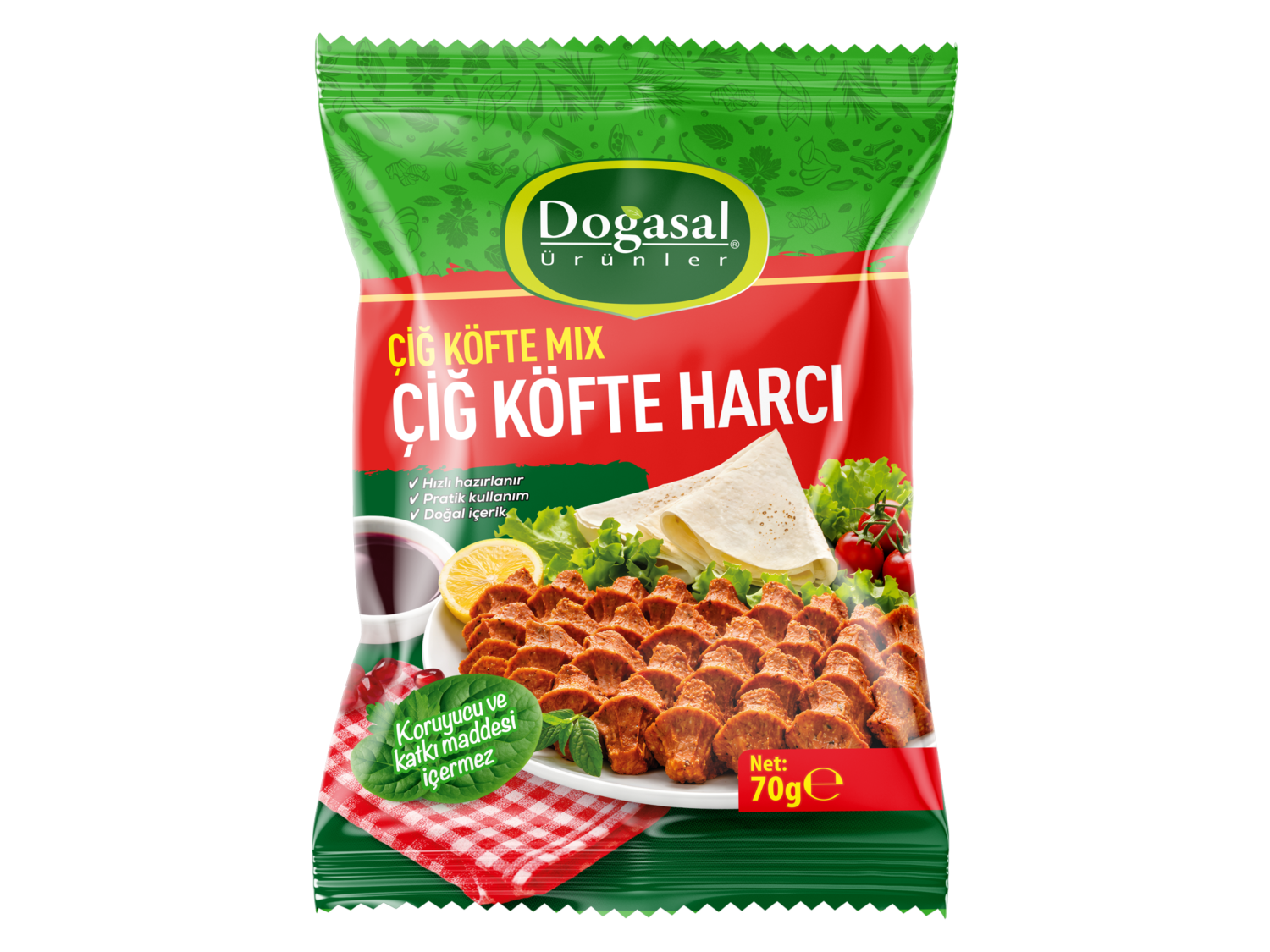 Çiğ Köfte Harcı 70 GR