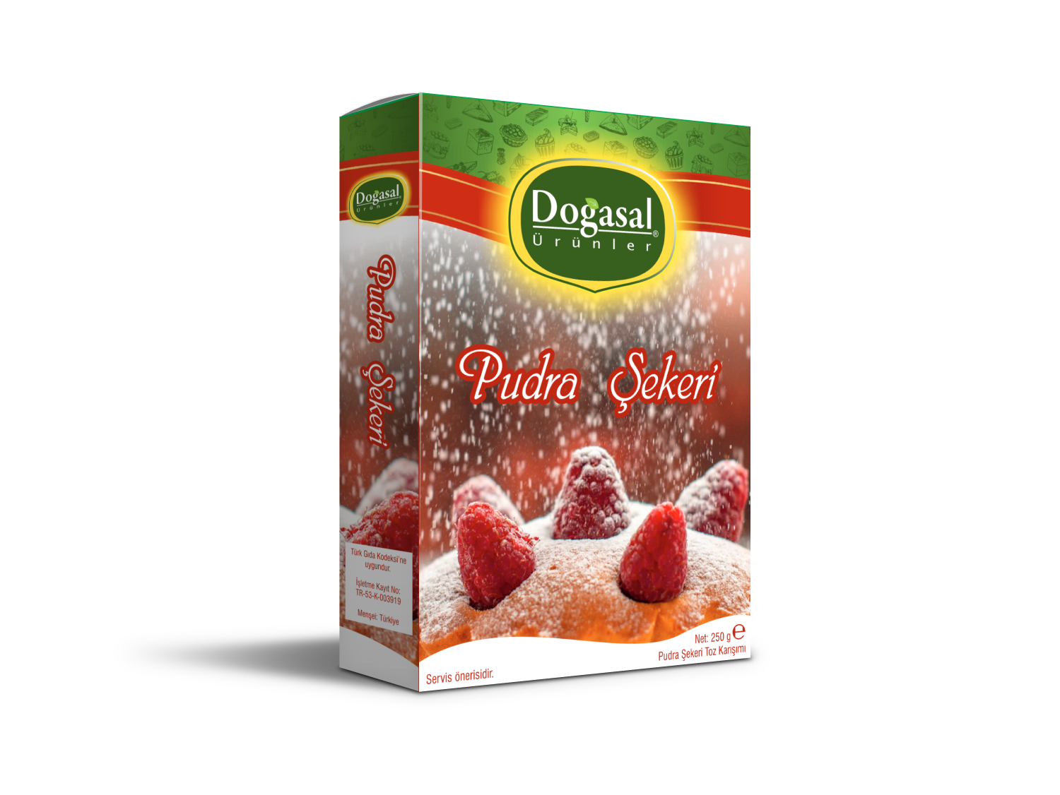Kutu Pudra Şekeri 250 GR