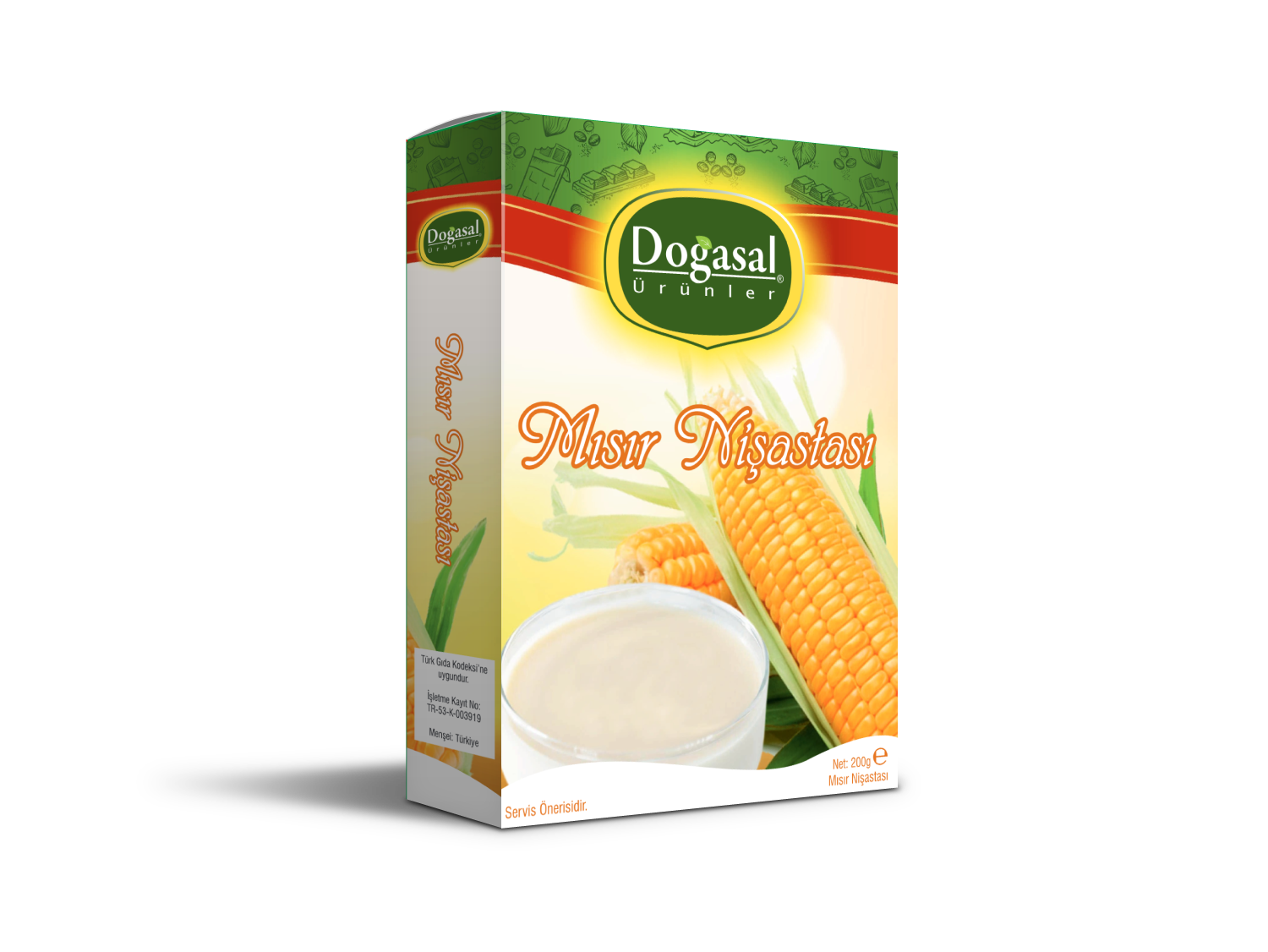 Kutu Mısır Nişastası 200 GR