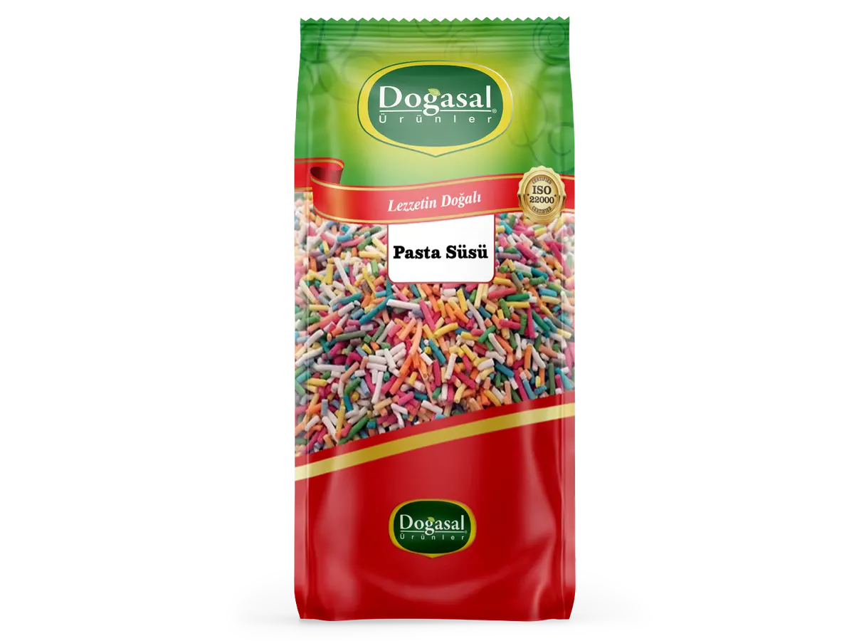 Pasta Süsü (Renkli) 1 KG (END)