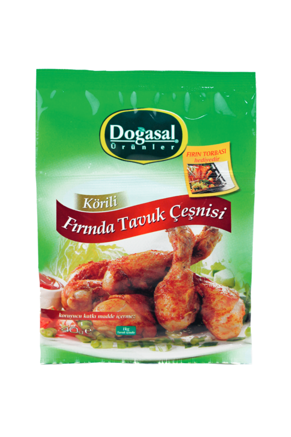 Doğasal Körili Fırında Tavuk Çeşni 70 GR